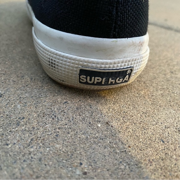 Black Superga size 7 EUC - Picture 6 of 6